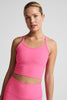 Slim Racerback Tank - Luscious Pink