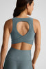 Twister Cropped Tank - Storm