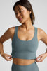 Twister Cropped Tank - Storm