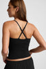 Cowl Neck Tank - Black