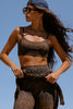 Sara Top - Caramel Leopard