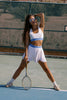 Jennette Skirt - Opal Sky Colorblock