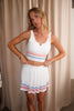 Irina Skirt - Bright White Horizon