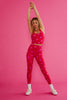Piper Legging - Royal Red Hearts