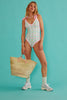 Akira Swimsuit - Fruit Blooms White *Restocks in June