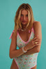 Akira Swimsuit - Fruit Blooms White *Restocks in June