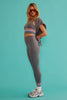 Yara Top - Horizon Heather Gray Soft Serve