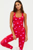 Yara Top - Royal Red Hearts