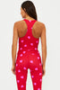 Yara Top - Royal Red Hearts