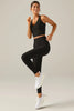 High Waisted Midi Leggings - Darkest Night *Restocks in February