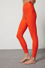 At Your Leisure High Waisted Leggings - Firecracker Red