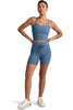 Go Pocket 5 inch Shorts - Washed Denim