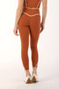 Apex 7/8 Legging : Cinnamon Oatmilk *Preorder now with 10% discount - August Delivery