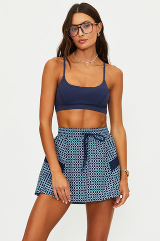 Clyde Skirt - Twilight Tides Geo