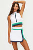 Nanette Skirt Twilight Tides Colorblock Matte *Restocks in June