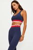 Stacy 7/8 Legging - Twilight Firework Colorblock