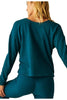 Plot Twist Reversible Pullover - Majestic Blue