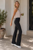 Sultry Flare Pants - Black