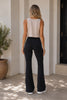 Sultry Flare Pants - Black