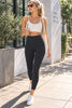 High Waisted 7/8 Pure Leggings - Black * Restocks in August