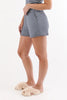 Softflex Cozy Comfort Shorts - Navy White Stripes