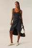 Intrigue Midi Dress - Darkest Night *Restocks in April