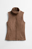 Venice Zip Front Vest - True Chocolate *Restocks in End October