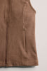 Venice Zip Front Vest - True Chocolate *Restocks in End October