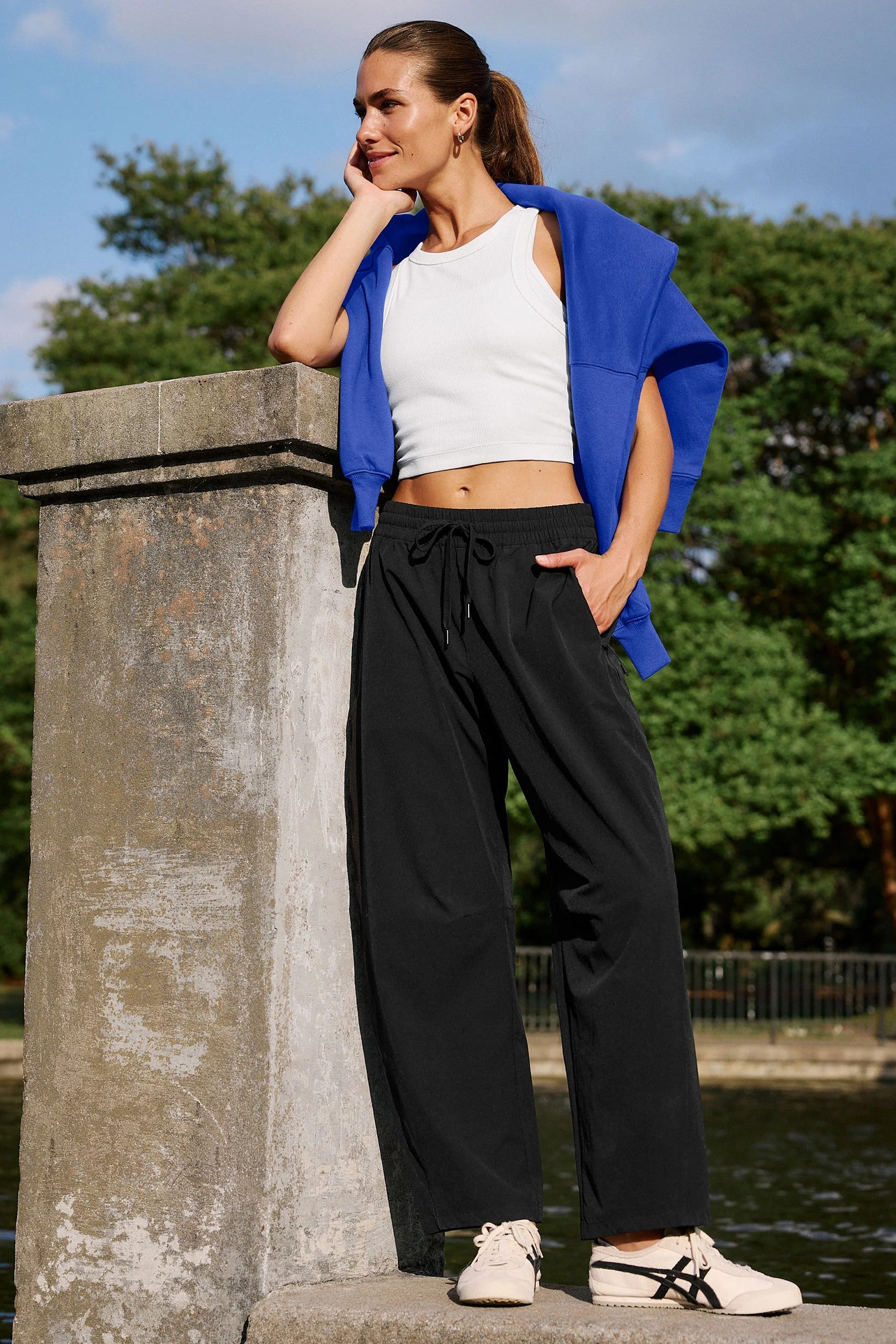 Peak Barrel Pant - Black