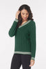 Hanalei Cable Knit Sweater - Forest Oatmilk *Preorder now with 10% discount - September Delivery