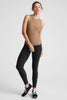 Your Fit Shirred Tank - Desert Sand