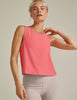 Featherweight New View Cropped Tank - Sunkissed Coral