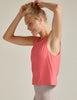 Featherweight New View Cropped Tank - Sunkissed Coral