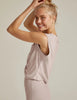 High Tied Cropped Tank - Chai