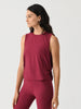Side Note Twist Tank - Bordeaux