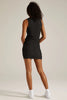 Gather Mini Dress - Darkest Night