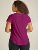 Featherweight Spacedye On The Down Low Tee - Magenta