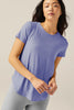 Featherweight Spacedye On The Down Low Tee - Periwinkle