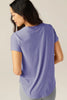 Featherweight Spacedye On The Down Low Tee - Periwinkle