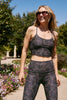 Softmark High Waisted Leggings - Ditsy Leopard