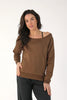 Lounge Off Shoulder - Chocolate *Preorder now with 10% discount - August Delivery