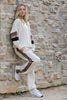 Retro Straight Leg Sweatpant : Oatmilk Chocolate Latte Black *Preorder now with 10% discount - August Delivery