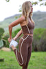 Apex 7/8 Legging : Chocolate Oatmilk *Preorder now with 10% discount - August Delivery