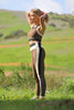 Directional Legging : Chocolate Oatmilk Black *Preorder now with 10% discount - August Delivery