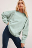 LuxeFleece Oversized Sweatshirt - Pale Blue
