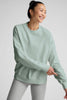 LuxeFleece Oversized Sweatshirt - Pale Blue