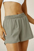 Stretch Woven In Stride Lined Shorts - Grey Sage
