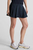 Score Pleated Skirt - Navy