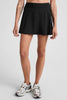 Score Pleated Skirt - Black