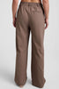 Status Wide Leg Trousers - Khaki